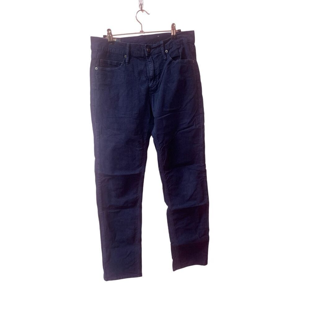 Marine Layer Men's Corduroy Pants - Navy Blue